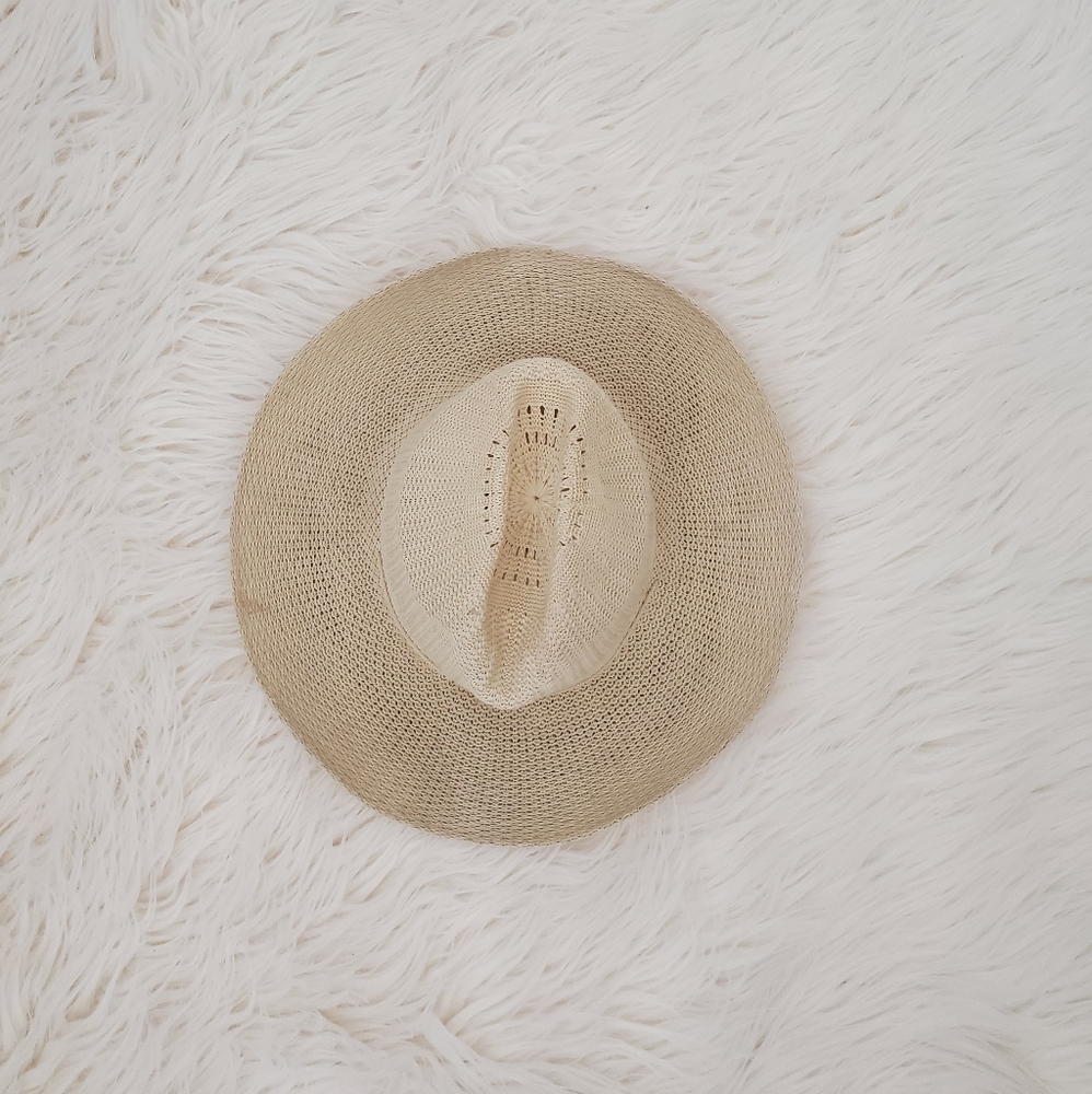 Cowboy woven hat perfect for summer